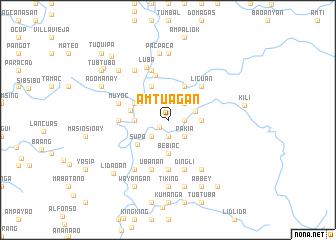 map of Amtuagan