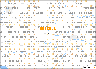 map of Amtzell