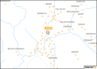 map of ‘Amū\