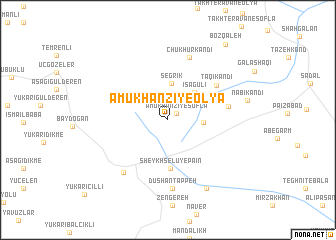 map of ‘Amūkhānzī-ye ‘Olyā