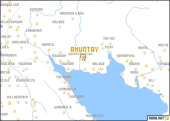map of Amuntay