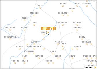 map of Amuryei