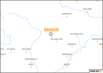 map of Amusini