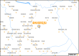 map of Amvangsi