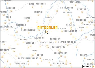 map of (( Amygdaléa ))