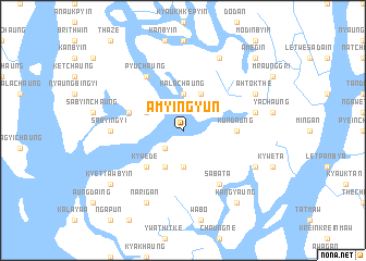 map of Amyingyun