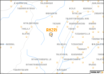 map of Amzri
