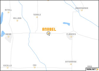 map of Anabel