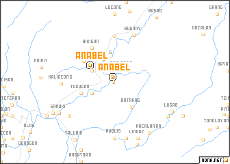 map of Anabel