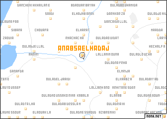 map of Anabsa el Hadaj