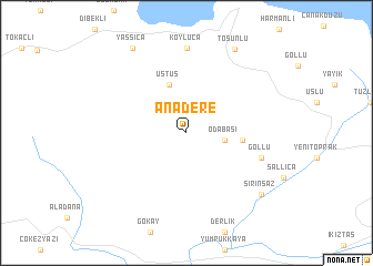 map of Anadere