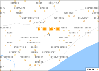 map of Anahidambo