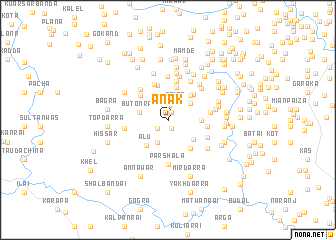 map of Anak