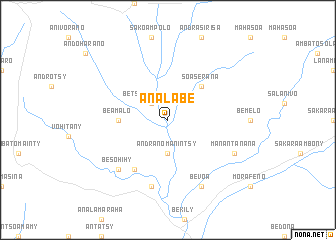 map of Analabe