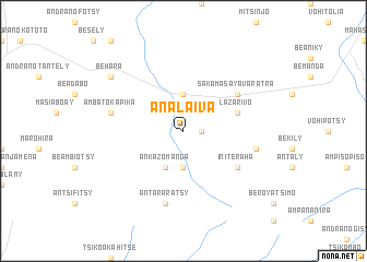 map of Analaiva