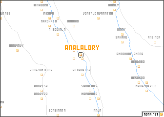 map of Analalory