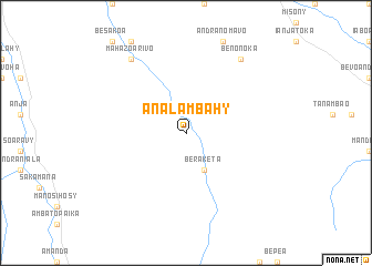 map of Analambahy