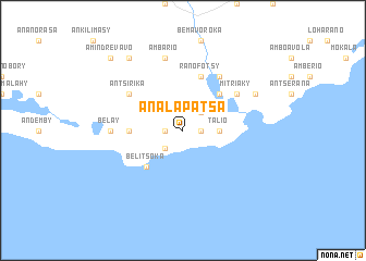 map of Analapatsa