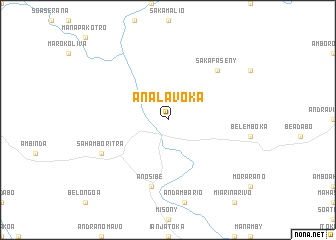 map of Analavoka