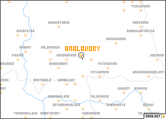 map of Analavory