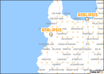 map of Análipsis