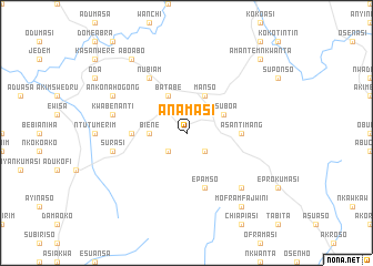 map of Anamasi