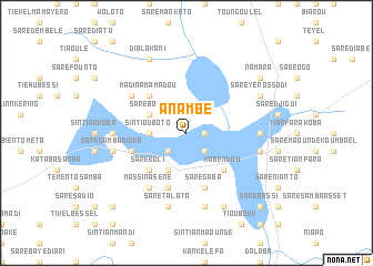 map of Anambé