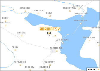 map of Ananintsy