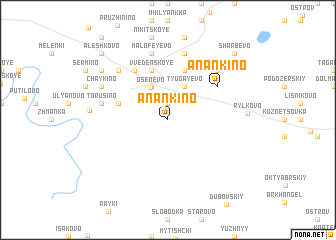 map of Anankino