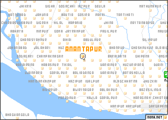 map of Anantapur