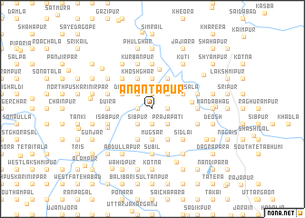 map of Anantāpur