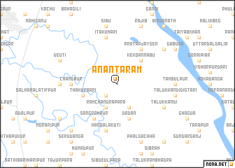 map of Anantarām