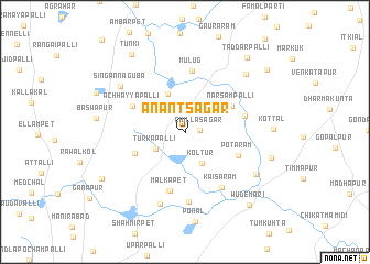 map of Anantsāgar