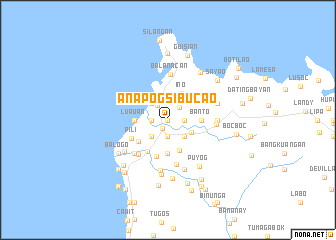 map of Anapog-Sibucao