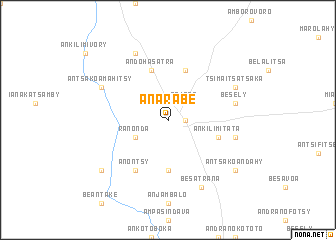 map of Anarabe