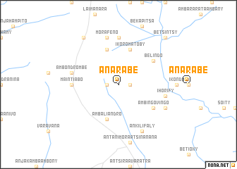 map of Anarabe