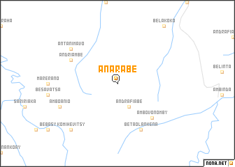 map of Anarabe