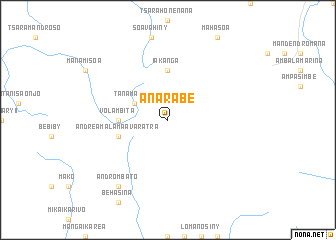 map of Anarabe