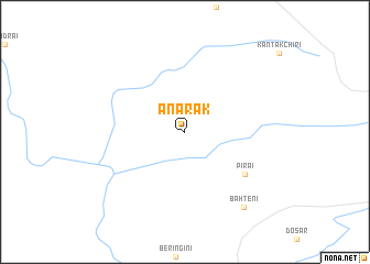 map of Anārak