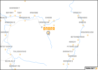 map of Anara
