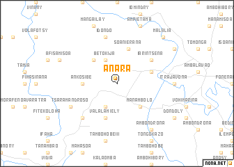 map of Anara