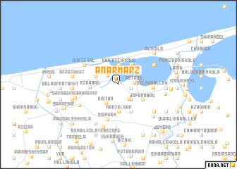 map of Anārmarz