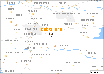 map of Anashkino