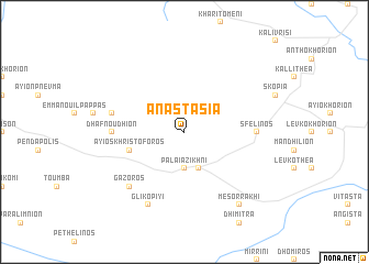 map of Anastasía