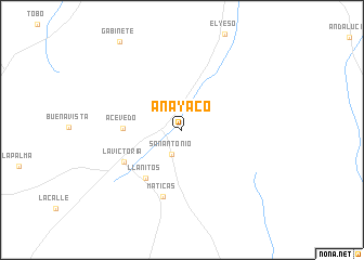 map of Anayaco