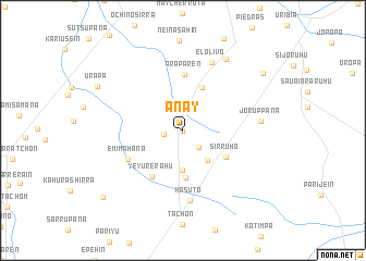 map of Anay