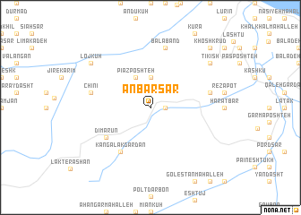 map of Anbār Sar