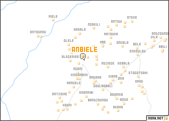 map of Anbiélé
