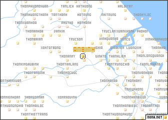 map of An Binh