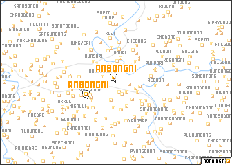map of Anbong-ni